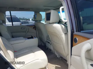 2013 Infiniti QX56 with VIN JN8AZ2NE9D9060178, listed as a IAAI auction lot 42058533 with 139,267 mi miles. Bid and sale history available at carsss.com. Image 8.