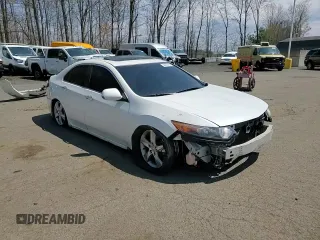 2014 Acura TSX Technology with VIN JH4CU2F62EC001020, listed as a Copart auction lot 54243495 with 117,227 mi miles and Salvage title. Bid and sale history available at DreamBid. Image 13.