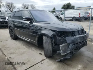 2018 Land Rover Range Rover Sport HSE Dynamic with VIN SALWV2SV7JA800525, listed as a Copart auction lot 45328045 with 48,497 mi miles and Salvage Title. Bid and sale history available at carsss.com. Image 4.