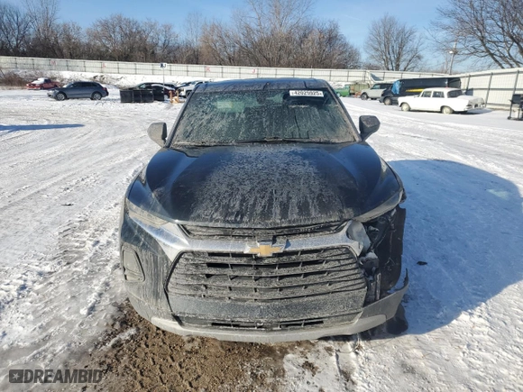 2020 Chevrolet Blazer LT with VIN 3GNKBCR45LS653003, listed as a Copart auction lot 42025925 with 54,839 mi miles and Salvage Title. Bid and sale history available at carsss.com. Image 5.