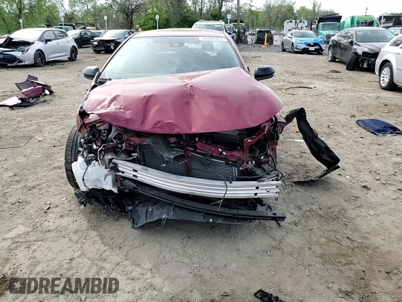 2022 Toyota Corolla SE with VIN 5YFS4MCE4NP105536, listed as a Copart auction lot 54096325 with 22,727 mi miles and Salvage Title. Bid and sale history available at carsss.com. Image 14.