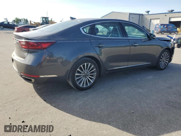 2017 Kia Cadenza Premium z VIN KNALC4J19H5080624, wystawiony jako Copart lot #59275114 z przebiegiem 60 687 mil mil oraz Szkody całkowita. Historia ofert i sprzedaży dostępna na DreamBid. Obrazek 3.