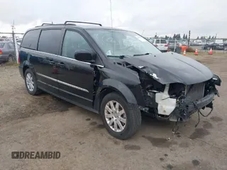 2016 Chrysler Town & Country Touring with VIN 2C4RC1BG8GR199944, listed as a IAAI auction lot 41647063 with 1 mi miles. Bid and sale history available at carsss.com. Image 1.