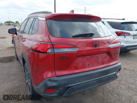 2023 Toyota Corolla Cross Hybrid S with VIN 7MUFBABG1PV005094, listed as a IAAI auction lot 42162727 with Not provided miles and . Bid and sale history available at DreamBid. Image 3.