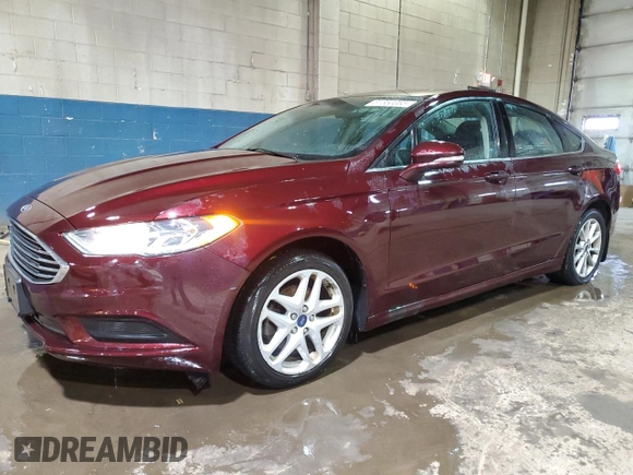 2017 Ford Fusion SE with VIN 3FA6P0HD1HR166686, listed as a Copart auction lot 51550065 with 98,235 mi miles and Clean Title. Bid and sale history available at DreamBid. Image 1.
