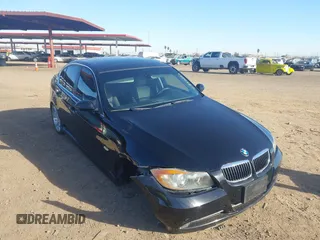2006 BMW 3 Series 330i with VIN WBAVB33556PS15458, listed as a IAAI auction lot 41852222 with 78,633 mi miles. Bid and sale history available at carsss.com. Image 1.