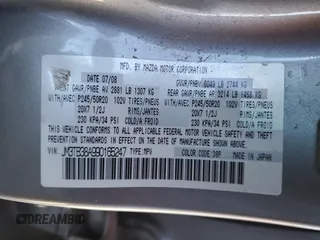 2009 Mazda CX-9 Grand Touring with VIN JM3TB38A990165247, listed as a Copart auction lot 44705815 with 101,612 mi miles and Salvage Title. Bid and sale history available at carsss.com. Image 13.
