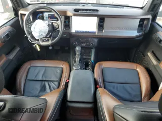 2023 Ford Bronco with VIN 1FMEE5DP5PLA95882, listed as a Copart auction lot 44057865 with 32,410 mi miles and Salvage Title. Bid and sale history available at DreamBid. Image 8.