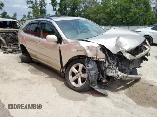 2005 Lexus RX 330 with VIN 2T2GA31U15C023620, listed as a Copart auction lot 55962655 with 288,359 mi miles and Salvage Title. Bid and sale history available at DreamBid. Image 4.