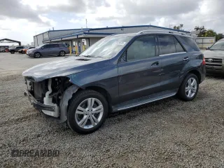 2014 Mercedes-Benz M 350 with VIN 4JGDA5JBXEA345710, listed as a Copart auction lot 51529675 with 130,542 mi miles and Salvage Title. Bid and sale history available at carsss.com. Image 1.
