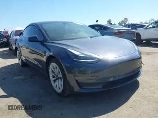 2023 Tesla Model 3 with VIN 5YJ3E1EA7PF673322, listed as a IAAI auction lot 42226767 with 18,367 mi miles and . Bid and sale history available at DreamBid. Image 1.