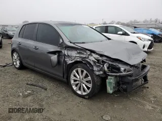 2012 Volkswagen Golf TDI with VIN WVWNM7AJ0CW151741, listed as a Copart auction lot 86018434 with 124,794 mi miles and Clean title. Bid and sale history available at DreamBid. Image 4.