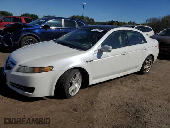 2008 Acura TL with VIN 19UUA66208A036059, listed as a Copart auction lot 54243235 with 201,022 mi miles and Clean Title. Bid and sale history available at carsss.com. Image 1.