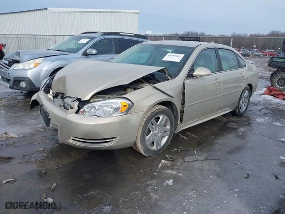 2012 Chevrolet Impala LT Retail with VIN 2G1WB5E38C1175506, listed as a IAAI auction lot 41554007 with NaN miles. Bid and sale history available at carsss.com. Image 2.
