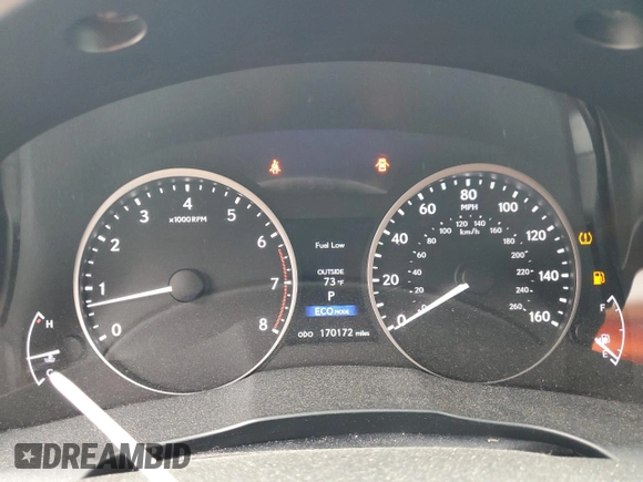 2014 Lexus ES 330 with VIN JTHBK1GG1E2133081, listed as a Copart auction lot 48027825 with 170,172 mi miles and Salvage title. Bid and sale history available at DreamBid. Image 9.