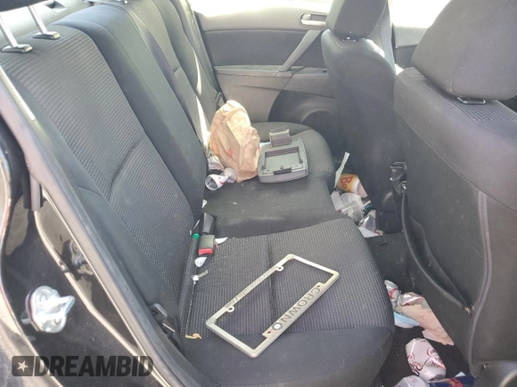 2013 Mazda 3 i SV with VIN JM1BL1TF1D1729453, listed as a Copart auction lot 50453525 with 175,441 mi miles and Salvage title. Bid and sale history available at DreamBid. Image 10.