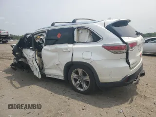 2016 Toyota Highlander Limited with VIN 5TDDKRFH8GS300891, listed as a Copart auction lot 59904125 with 101,812 mi miles and Salvage title. Bid and sale history available at DreamBid. Image 2.