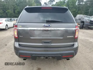 2015 Ford Explorer XLT with VIN 1FM5K7D84FGA99801, listed as a Copart auction lot 54757755 with 120,428 mi miles and Salvage Title. Bid and sale history available at DreamBid. Image 6.