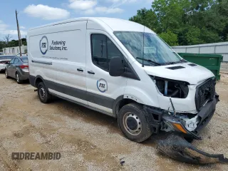 2023 Ford Transit Cargo с VIN 1FTBW9C89PKB88609, выставлен на аукционе Copart как лот 54909845 с пробегом 25 083 миль миль и Списание • Salvage title. История ставок и продаж доступна на DreamBid. Изображение 4.