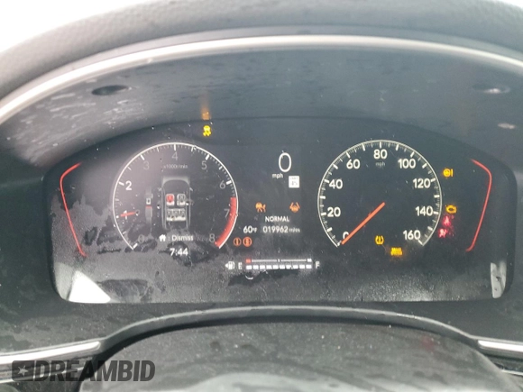 2024 Honda Civic Si with VIN 2HGFE1E52RH472071, listed as a Copart auction lot 50927025 with 19,962 mi miles and Salvage title. Bid and sale history available at DreamBid. Image 9.