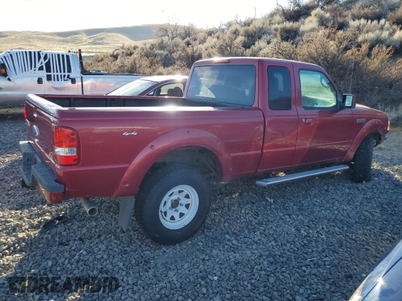2007 Ford Ranger XLT with VIN 1FTZR45E37PA18146, listed as a Copart auction lot 88321575 with 153,820 mi miles and Salvage Title. Bid and sale history available at carsss.com. Image 3.