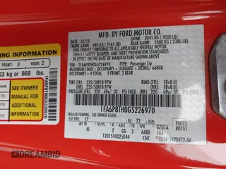 2016 Ford Mustang EcoBoost with VIN 1FA6P8TH0G5226970, listed as a IAAI auction lot 41884168 with 86,272 mi miles. Bid and sale history available at carsss.com. Image 9.