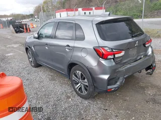 2021 Mitsubishi Outlander Sport ES with VIN JA4ARUAU9MU018685, listed as a IAAI auction lot 42009409 with 65,034 mi miles. Bid and sale history available at carsss.com. Image 3.