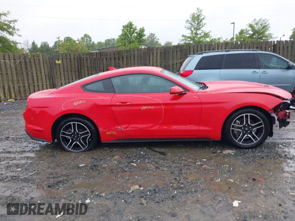 2022 Ford Mustang EcoBoost z VIN 1FA6P8TH2N5138273, wystawiony jako IAAI lot #42321056 z przebiegiem 59 856 mil mil oraz . Historia ofert i sprzedaży dostępna na DreamBid. Obrazek 14.