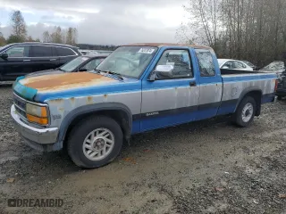 1993 Dodge Dakota with VIN 1B7GL23Y0PS104294, listed as a Copart auction lot 76207874 with 142,584 mi miles and Clean Title. Bid and sale history available at carsss.com. Image 1.