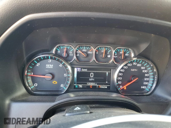 2015 Chevrolet Silverado 1500 LT with VIN 3GCUKREC9FG304810, listed as a Copart auction lot 85220914 with 130,894 mi miles and Salvage Title. Bid and sale history available at DreamBid. Image 9.
