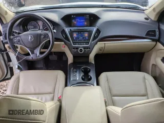 2016 Acura MDX with VIN 5FRYD4H21GB057645, listed as a Copart auction lot 51118545 with 73,371 mi miles and Salvage Title. Bid and sale history available at carsss.com. Image 8.