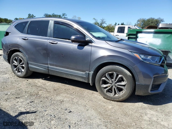 2022 Honda CR-V EX-L with VIN 5J6RW1H89NA012178, listed as a Copart auction lot 48990215 with 91,819 mi miles and Salvage Title. Bid and sale history available at carsss.com. Image 4.