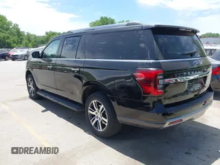 2024 Ford Expedition Max Limited with VIN 1FMJK1K88REA28745, listed as a IAAI auction lot 42282072 with 25,219 mi miles and . Bid and sale history available at DreamBid. Image 3.