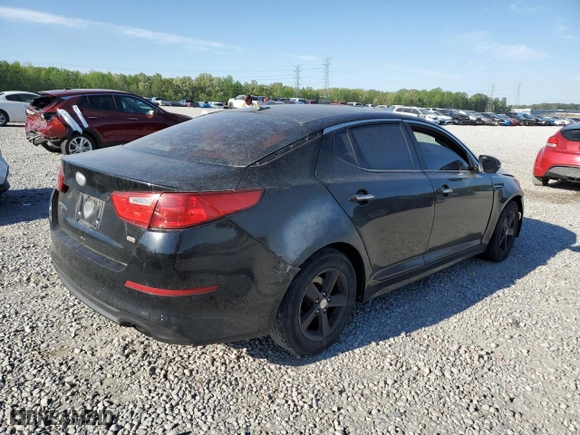2014 Kia Optima LX with VIN 5XXGM4A78EG325216, listed as a Copart auction lot 53269235 with 0 mi miles and Salvage Title. Bid and sale history available at carsss.com. Image 3.