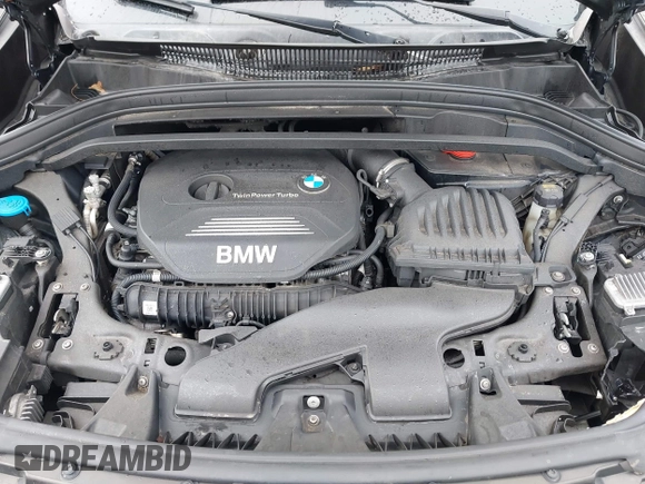 2018 BMW X1 xDrive28i with VIN WBXHT3C34J5K31430, listed as a IAAI auction lot 41954792 with 125,447 mi miles. Bid and sale history available at carsss.com. Image 10.