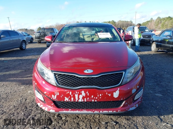 2015 Kia Optima EX with VIN 5XXGN4A75FG364506, listed as a IAAI auction lot 41701331 with 120,412 mi miles. Bid and sale history available at carsss.com. Image 13.