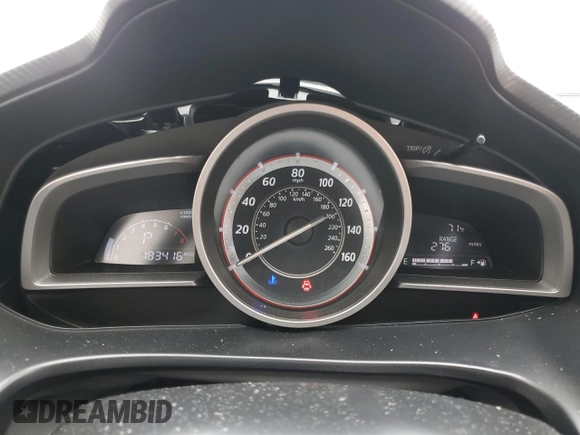 2015 Mazda 3 i Grand Touring with VIN 3MZBM1W76FM173791, listed as a Copart auction lot 55955075 with 183,416 mi miles and Salvage title. Bid and sale history available at DreamBid. Image 9.