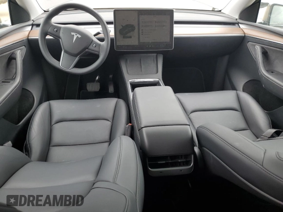 2024 Tesla Model Y с VIN 7SAYGDED1RF177417, выставлен на аукционе Copart как лот 54241755 с пробегом 7 716 миль миль и Списание • Salvage title. История ставок и продаж доступна на DreamBid. Изображение 8.