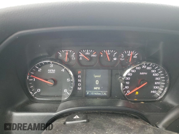 2016 Chevrolet Silverado 1500 Work Truck with VIN 1GCVKNEH4GZ173666, listed as a Copart auction lot 43330195 with 157,405 mi miles and Clean Title. Bid and sale history available at carsss.com. Image 9.