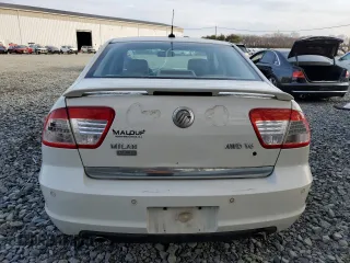 2008 Mercury Milan Premier with VIN 3MEHM02118R611209, listed as a Copart auction lot 48666495 with 108,798 mi miles and Salvage Title. Bid and sale history available at carsss.com. Image 6.