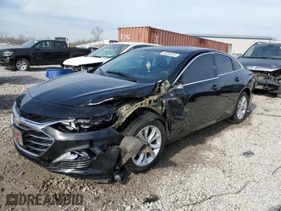 2020 Chevrolet Malibu LT with VIN 1G1ZD5ST2LF125897, listed as a Copart auction lot 44698393 with Not Provided miles and Salvage Title. Bid and sale history available at DreamBid. Image 1.