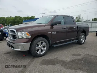 2013 Ram 1500 Big Horn z VIN 1C6RR7LT0DS654056, wystawiony jako Copart lot #56054525 z przebiegiem 216 442 mil mil oraz Szkoda całkowita • Salvage title. Historia ofert i sprzedaży dostępna na DreamBid. Obrazek 1.