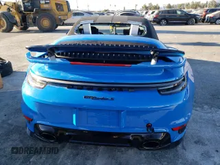 2022 Porsche 911 Turbo S with VIN WP0CD2A94NS260388, listed as a Copart auction lot 76617103 with 2,841 mi miles. Bid and sale history available at carsss.com. Image 6.