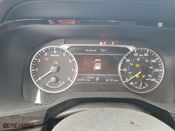2023 Nissan Pathfinder SV with VIN 5N1DR3BA8PC267356, listed as a Copart auction lot 68191064 with 26,191 mi miles and Salvage Title. Bid and sale history available at carsss.com. Image 9.