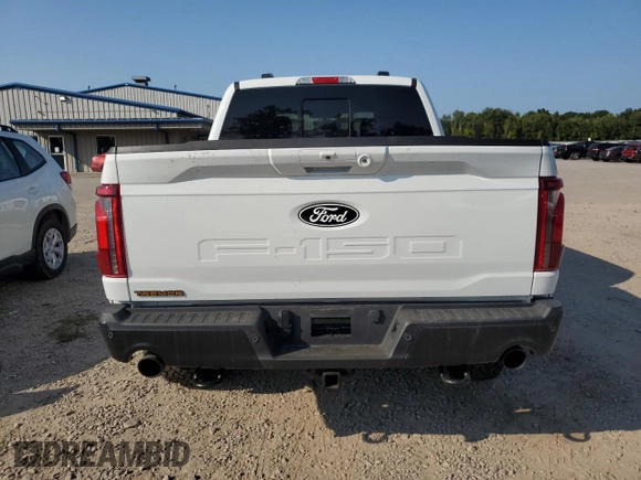 2024 Ford F-150 with VIN 1FTFW4L82RFA68991, listed as a Copart auction lot 72004024 with 2,918 mi miles and Salvage title. Bid and sale history available at DreamBid. Image 6.