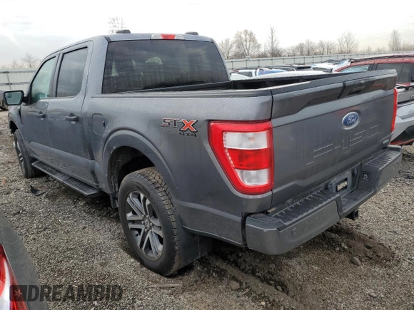 2021 Ford F-150 XL with VIN 1FTEW1EP7MFD02131, listed as a Copart auction lot 48948365 with 94,109 mi miles and Salvage Title. Bid and sale history available at carsss.com. Image 2.