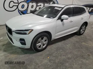 2022 Volvo XC60 Momentum z VIN YV4L12DK3N1033784, wystawiony jako Copart lot #86092324 z przebiegiem 56 299 mil mil oraz Czysty tytuł • Clean title. Historia ofert i sprzedaży dostępna na DreamBid. Obrazek 1.