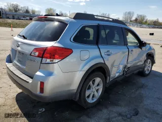 2014 Subaru Outback 2.5i Premium with VIN 4S4BRCCC4E3266404, listed as a Copart auction lot 50873055 with 128,006 mi miles and Salvage Title. Bid and sale history available at carsss.com. Image 3.
