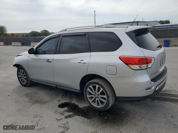 2016 Nissan Pathfinder S with VIN 5N1AR2MNXGC606826, listed as a Copart auction lot 49834535 with 139310 miles and Salvage Title. Bid and sale history available at carsss.com. Image 2.