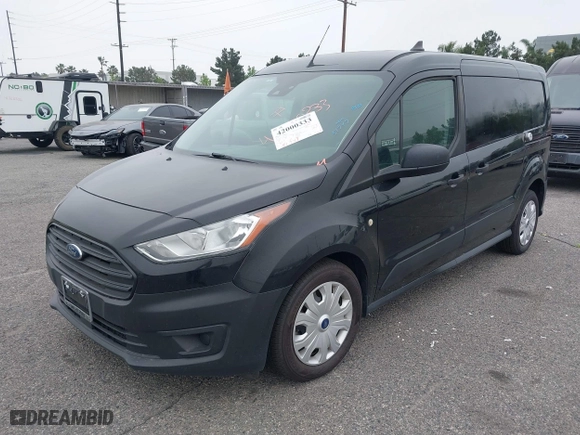 2019 Ford Transit Connect Van XL with VIN NM0LS7E26K1391921, listed as a IAAI auction lot 42000333 with 51,747 mi miles. Bid and sale history available at carsss.com. Image 17.